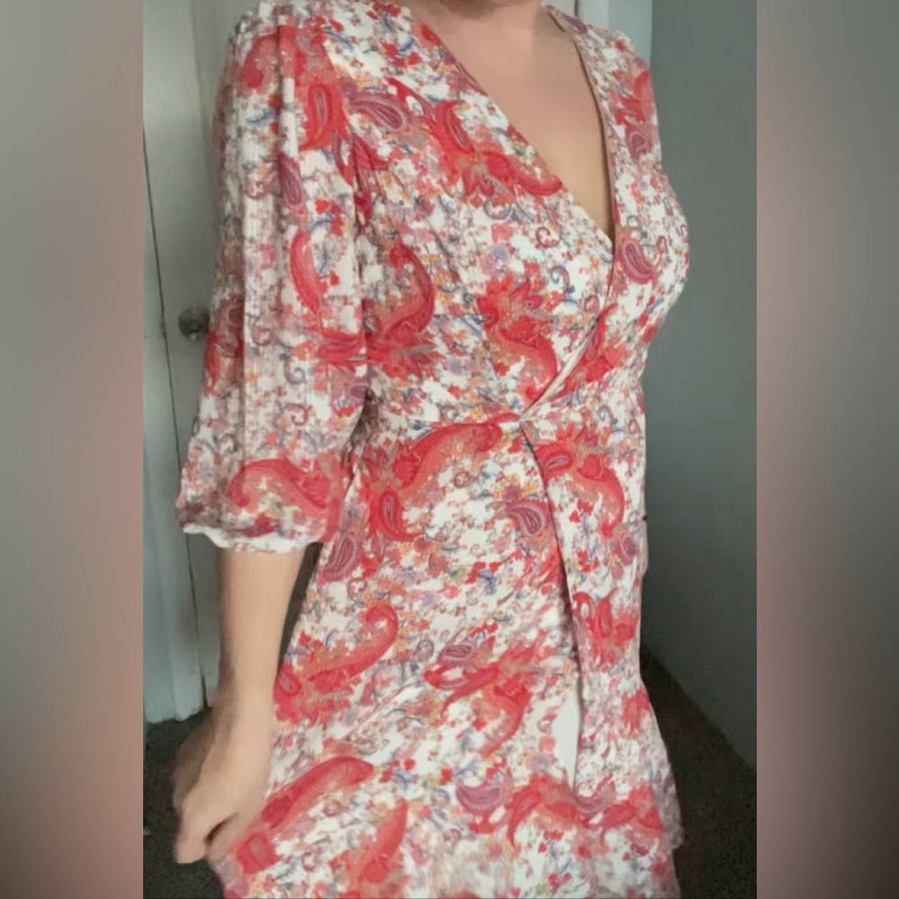 Soft Paisley Dress